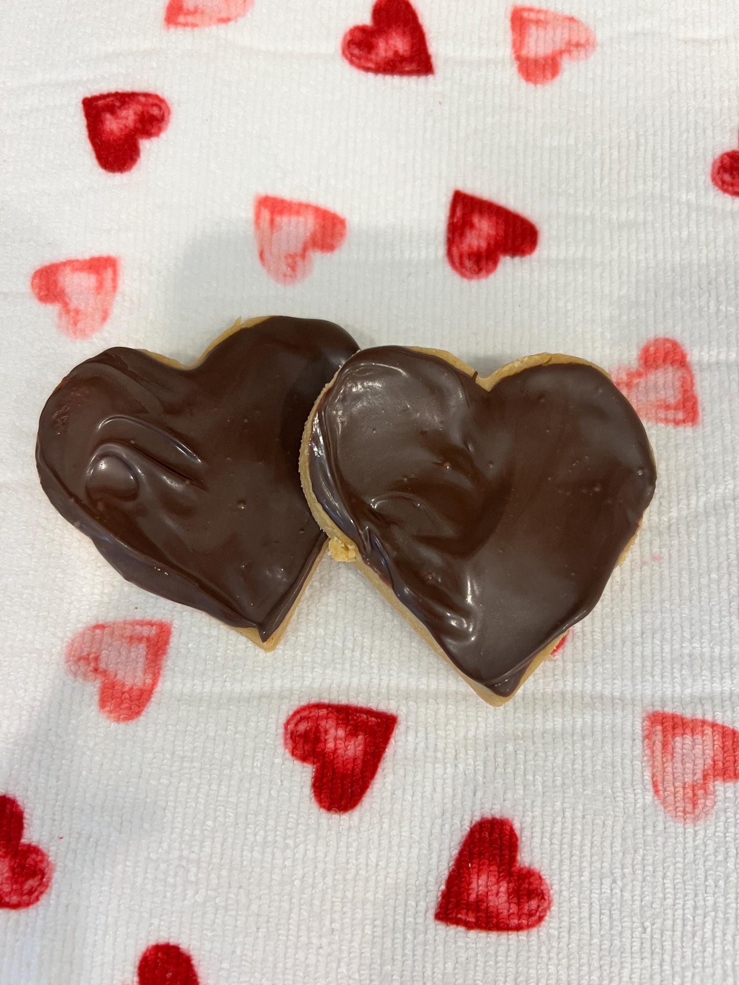 2g net carb Peanut butter hearts