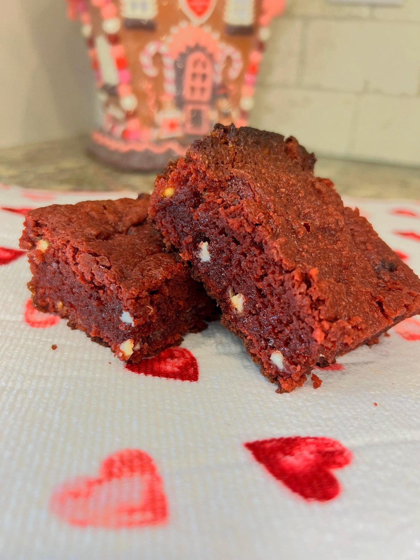 Keto/Gf Red Velvet Blondie Bars