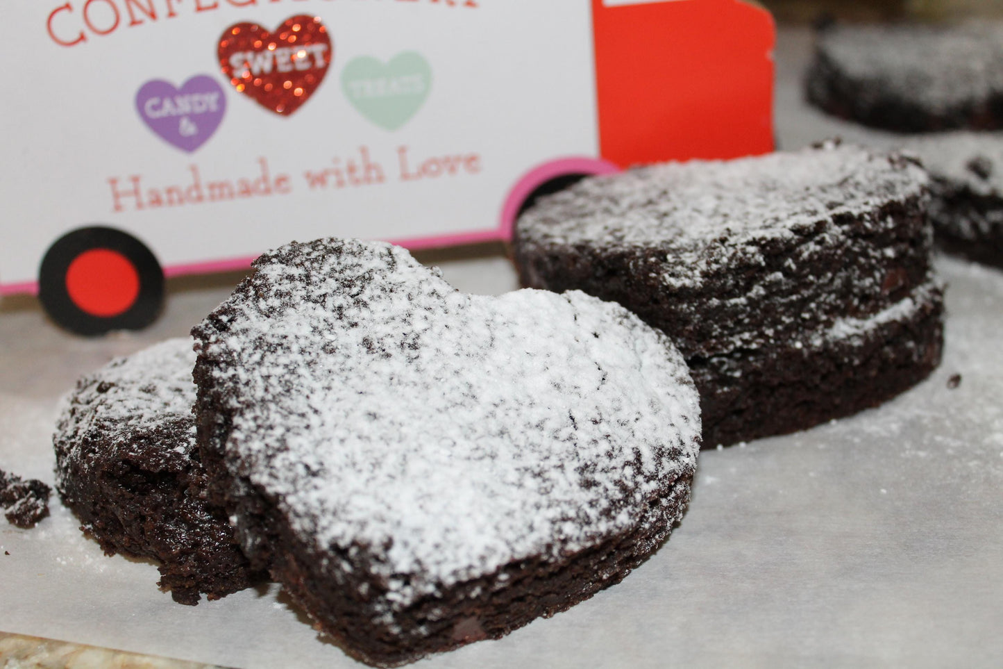 Keto/Gf Valentines Day Brownies