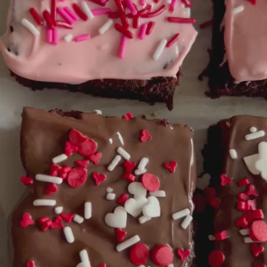 Keto/Gf Valentines Day Brownies
