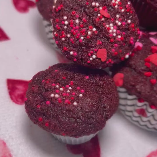 Keto/GF Red Velvet Muffins