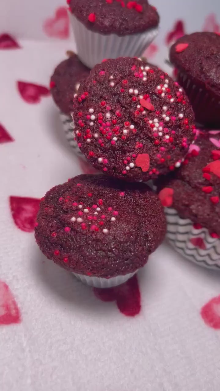Keto/GF Red Velvet Muffins