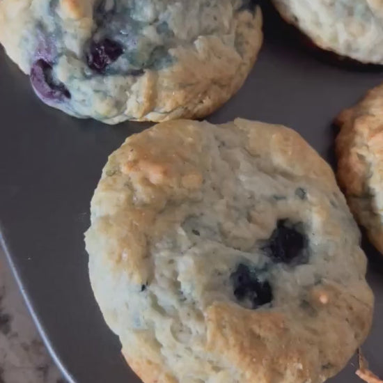 FAT FREE Blueberry muffins