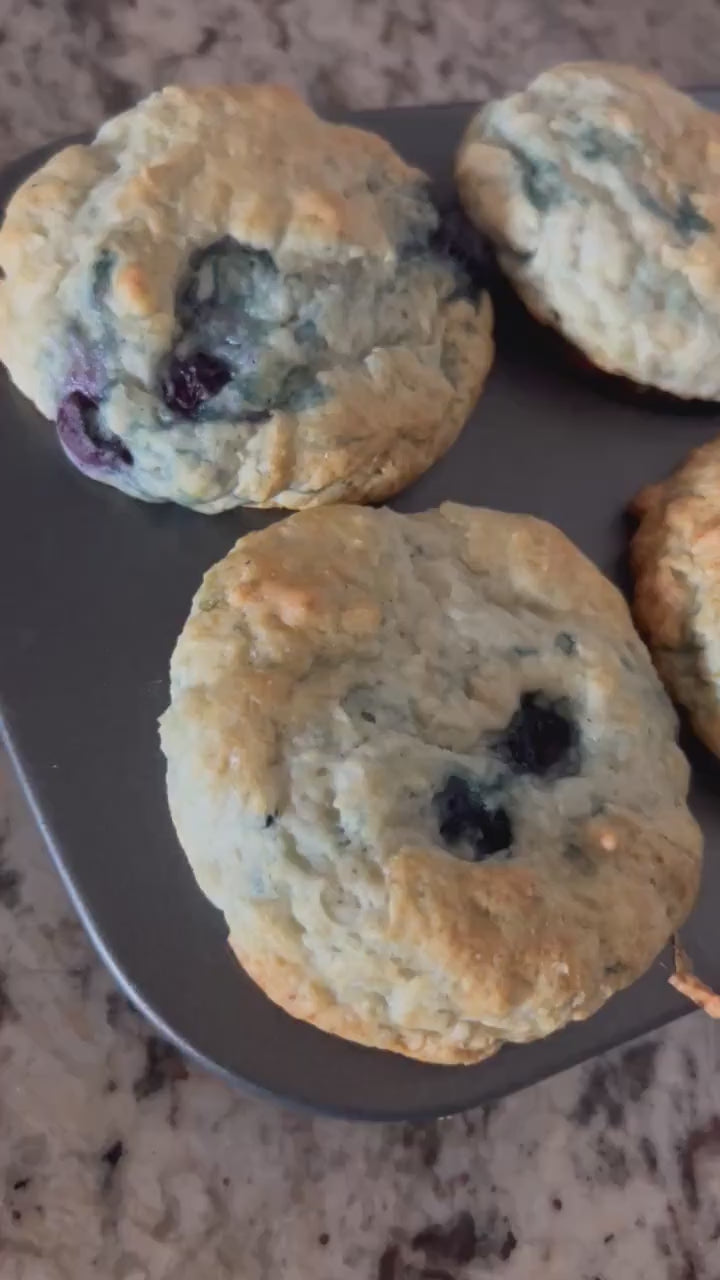 FAT FREE Blueberry muffins