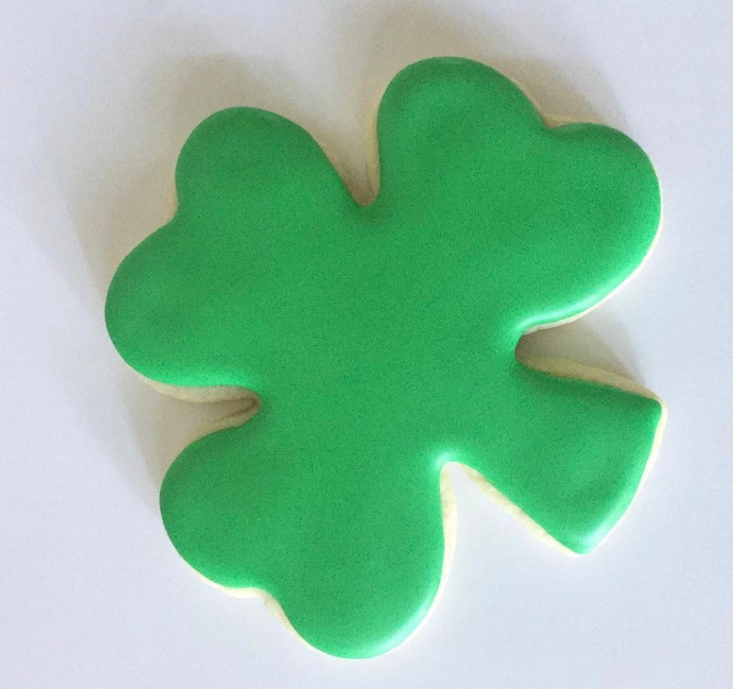 3g Net Carb KETO/GF Shamrock Sugar Cookies