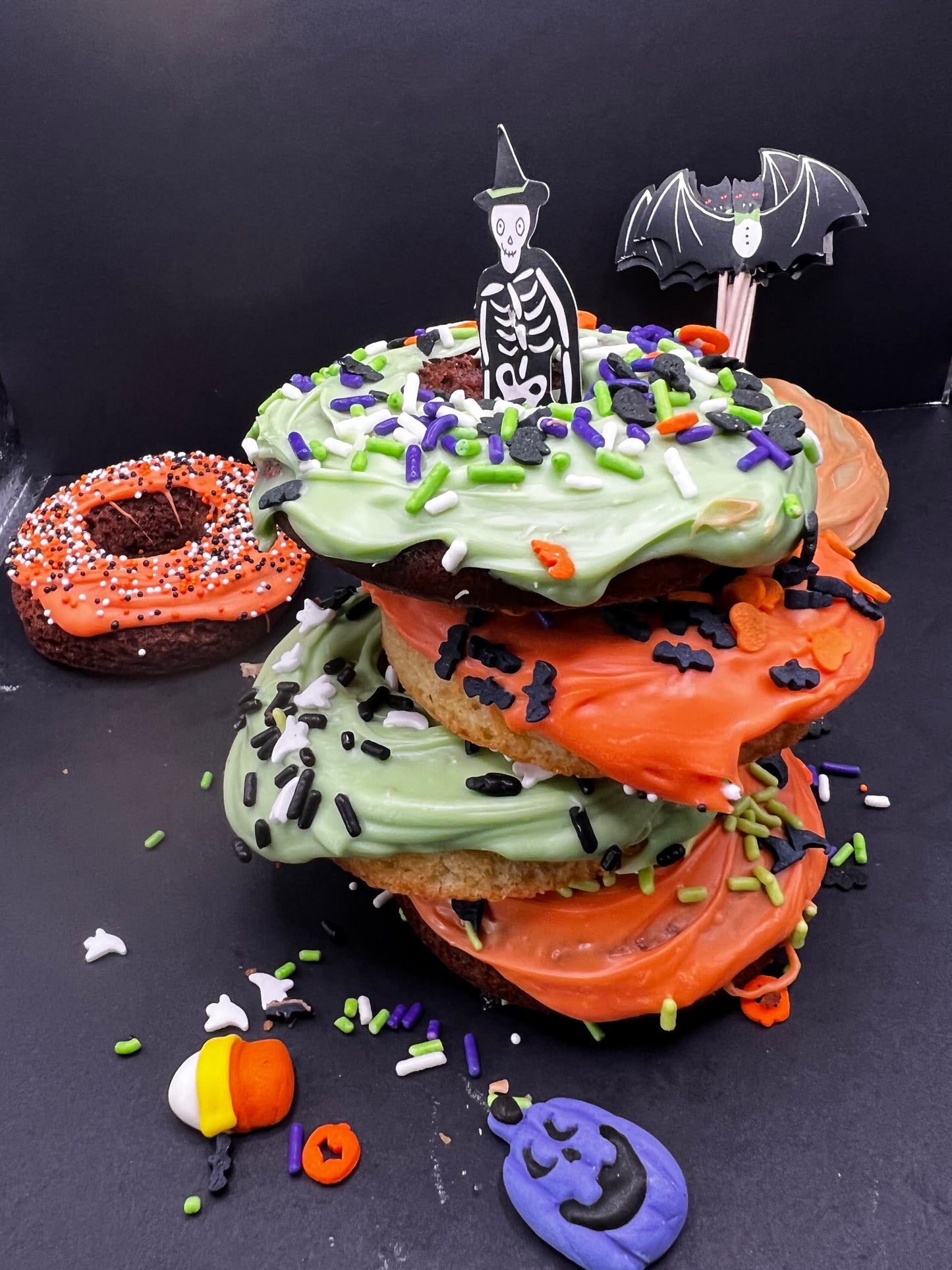 Halloween Edition: Keto/gf donuts